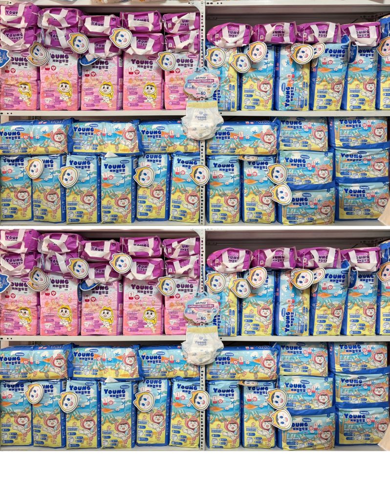 tã bim young premium - thấm hút 10 giờ chống tràn hai bên