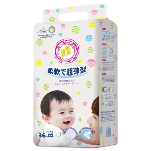Tã quần Angel Premium XXL siêu mỏng mềm mại phong cách Nhật Bản dành cho bé trên 15kg.